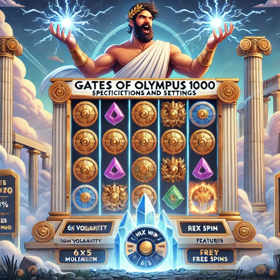 спецификация Gates of Olympus 1000