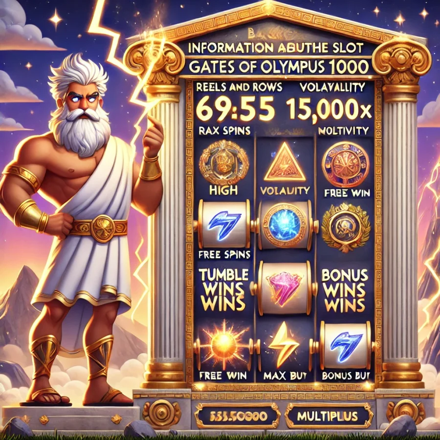 базовая информация Gates of Olympus 1000