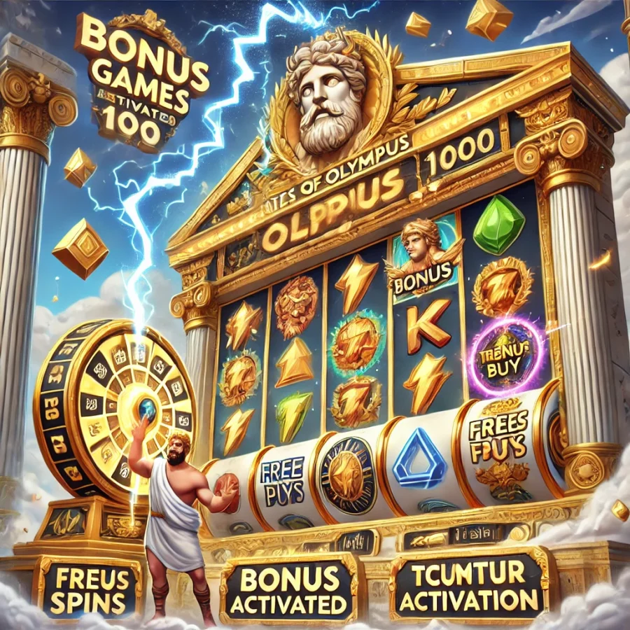бонусы и способы активации в Gates of Olympus 1000