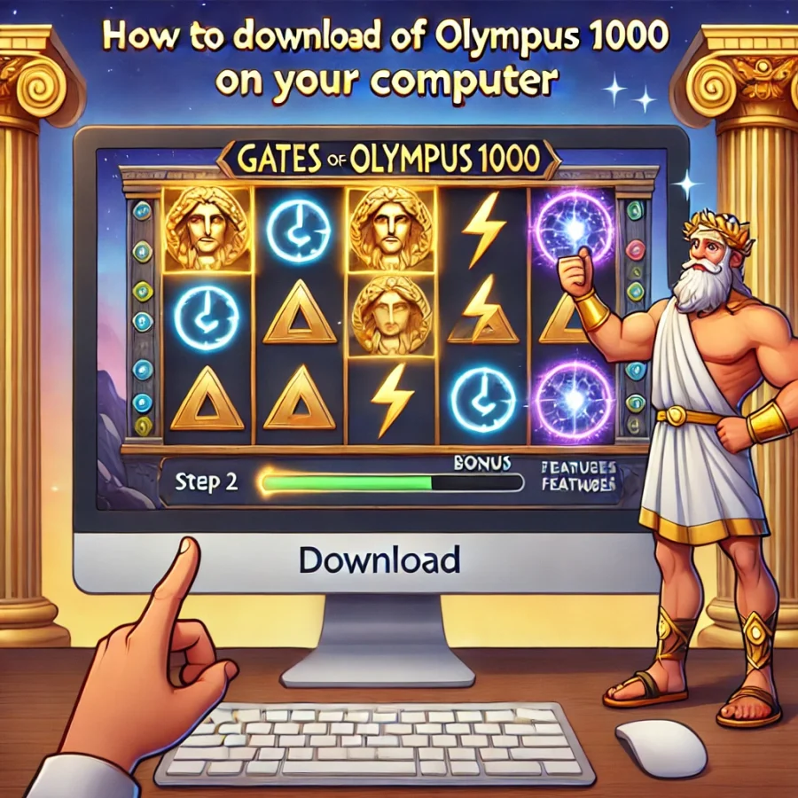 как скачать игру Gates of Olympus 1000
